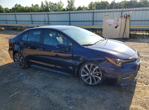 5YFP4MCE1NP115639 2022 TOYOTA COROLLA Синий Передняя правая четверть