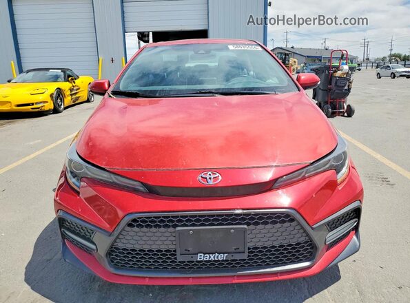 5YFP4MCE2MP061864 2021 TOYOTA COROLLA Red Widok z przodu