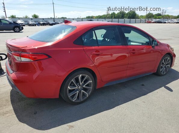 5YFP4MCE2MP061864 2021 TOYOTA COROLLA Red Tył prawy