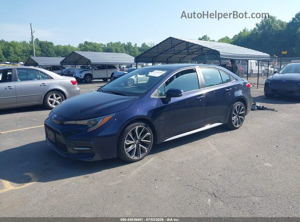 5YFP4MCE2MP097750 2021 TOYOTA COROLLA Blue Front left