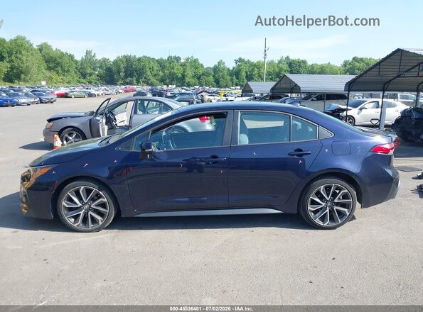 5YFP4MCE2MP097750 2021 TOYOTA COROLLA Blue 360 interior view