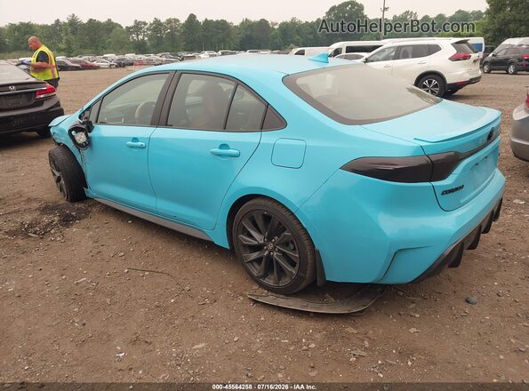 5YFP4MCE2RP207090 2024 TOYOTA COROLLA Синий Задняя левая четверть