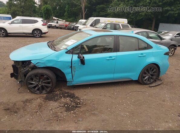 5YFP4MCE2RP207090 2024 TOYOTA COROLLA Синий Панорамный вид салона 360°