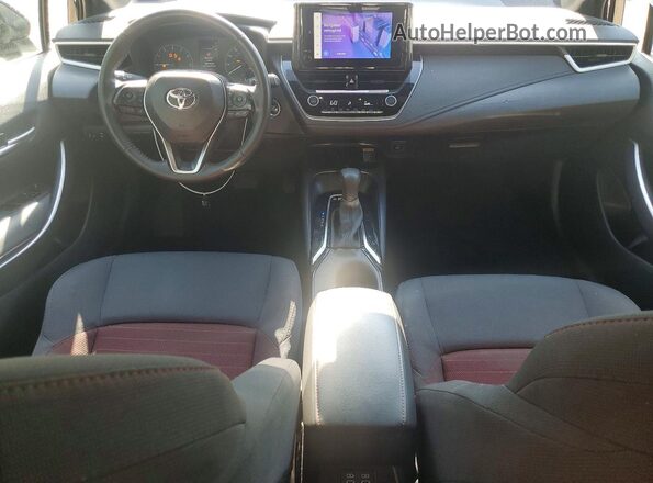 5YFP4MCE2RP210183 2024 TOYOTA COROLLA Black Widok deski rozdzielczej