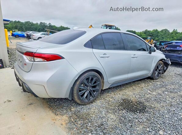 5YFP4MCE4SP236709 2025 TOYOTA COROLLA Silver Задня права чверть