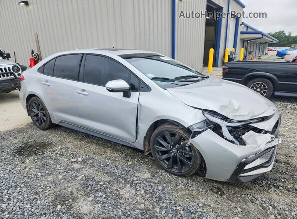 5YFP4MCE4SP236709 2025 TOYOTA COROLLA Silver Передня права чверть
