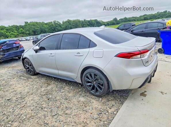 5YFP4MCE4SP236709 2025 TOYOTA COROLLA Silver Задня ліва чверть