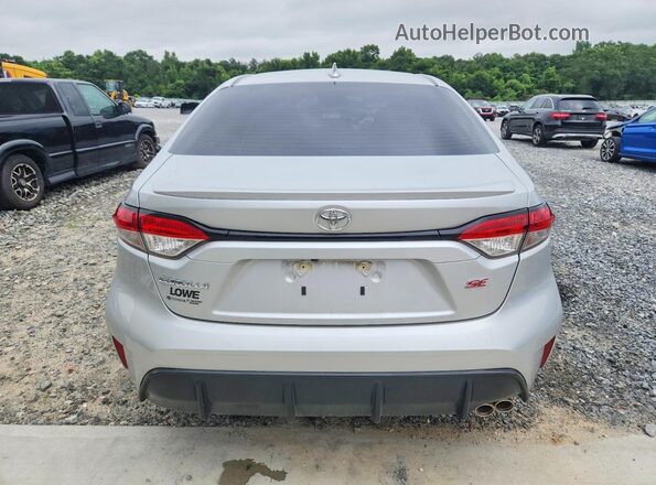 5YFP4MCE4SP236709 2025 TOYOTA COROLLA Silver Вид ззаду