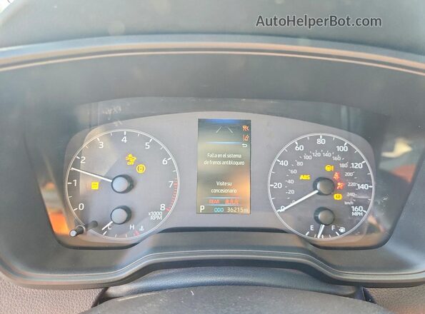 5YFP4MCE5PP150526 2023 TOYOTA COROLLA Gray Instrument cluster view