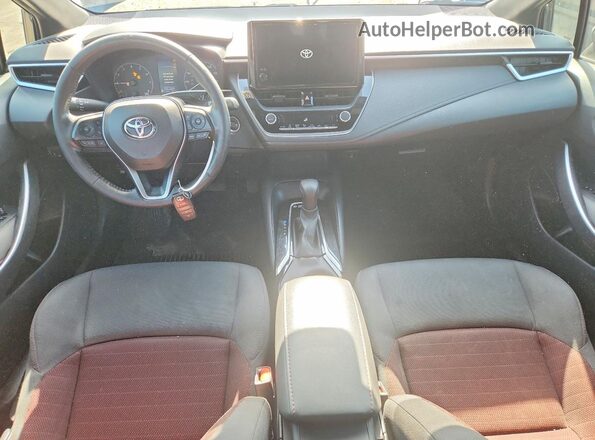 5YFP4MCE5PP150526 2023 TOYOTA COROLLA Gray Dashboard view
