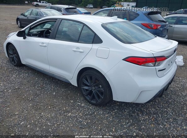 5YFP4MCE5SP250537 2025 TOYOTA COROLLA Белый Задняя левая четверть