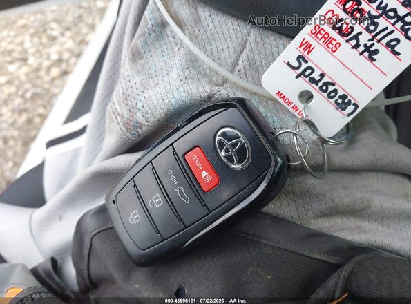 5YFP4MCE5SP250537 2025 TOYOTA COROLLA Белый Вид панели приборов