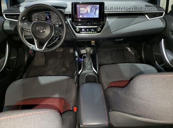 5YFP4MCE7RP179285 2024 TOYOTA COROLLA Gray Вид панелі приладів