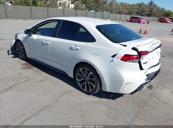 5YFP4MCE8MP085425 2021 TOYOTA COROLLA White Trasero izquierdo