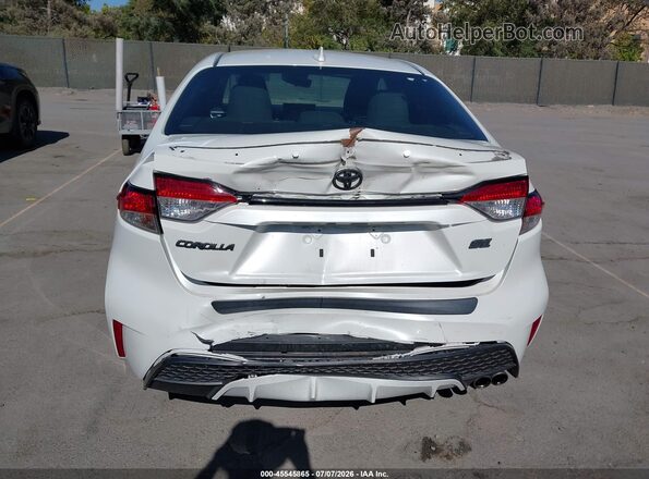 5YFP4MCE8MP085425 2021 TOYOTA COROLLA White Vista frontal