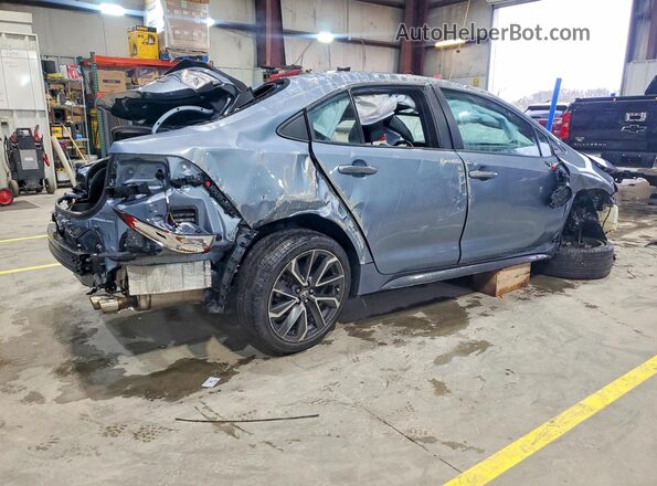5YFP4RCE0LP009208 2020 TOYOTA COROLLA Blue Задня права чверть