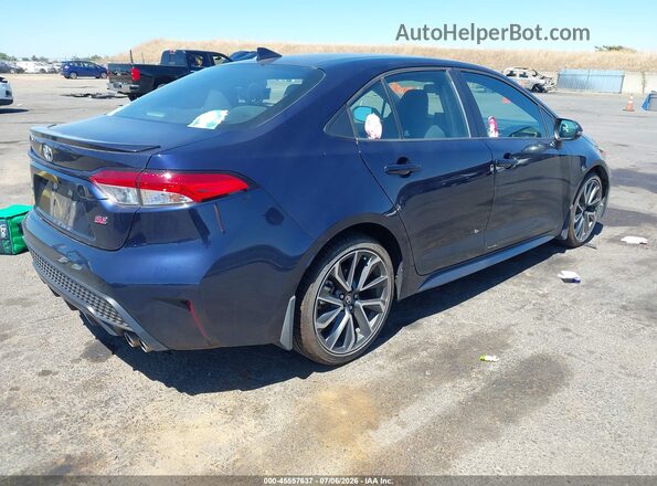 5YFP4RCE2LP006343 2020 TOYOTA COROLLA Dark Blue Հետևի աջ