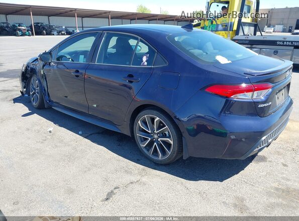 5YFP4RCE2LP006343 2020 TOYOTA COROLLA Dark Blue Հետևի ձախ