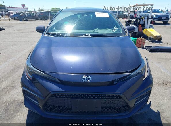 5YFP4RCE2LP006343 2020 TOYOTA COROLLA Dark Blue Սարքավորումների վահանակի տեսք
