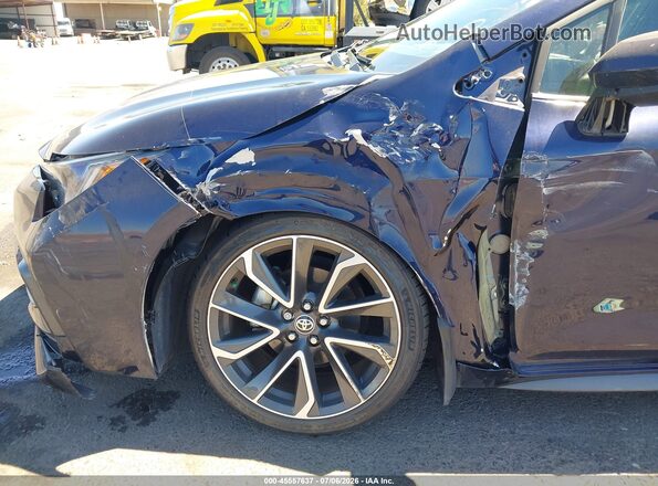 5YFP4RCE2LP006343 2020 TOYOTA COROLLA Dark Blue Դիմացի տեսք