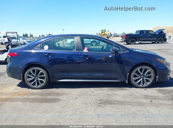 5YFP4RCE2LP006343 2020 TOYOTA COROLLA Dark Blue Սալոնի հետևի տեսք
