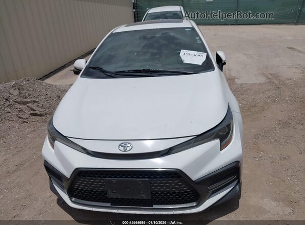 5YFP4RCE2LP011638 2020 TOYOTA COROLLA White Widok wnętrza z tyłu