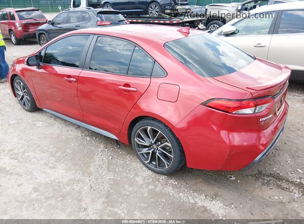 5YFP4RCE3LP019506 2020 TOYOTA COROLLA Red Հետևի ձախ