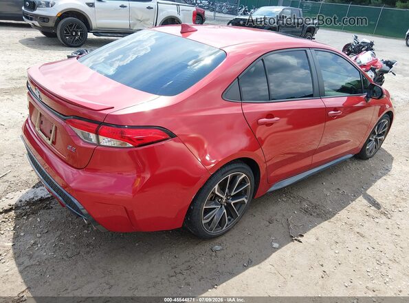 5YFP4RCE3LP019506 2020 TOYOTA COROLLA Red Հետևի աջ
