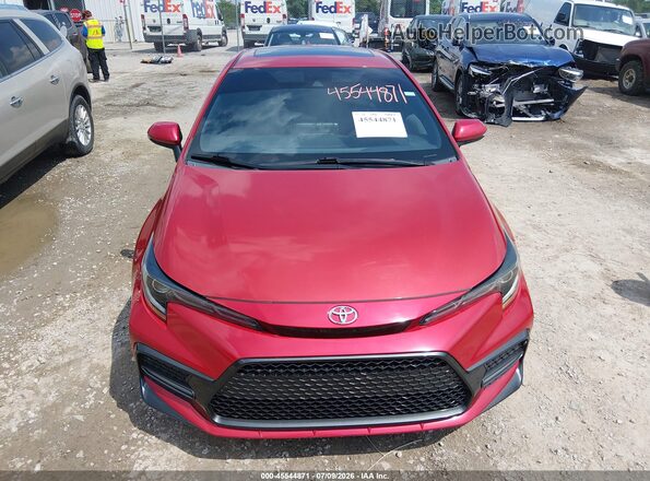 5YFP4RCE3LP019506 2020 TOYOTA COROLLA Red Դիմացի տեսք