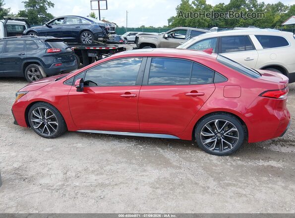 5YFP4RCE3LP019506 2020 TOYOTA COROLLA Red Սալոնի 360 աստիճան տեսք