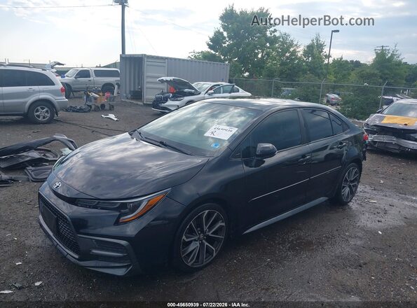 5YFP4RCE5LP047226 2020 TOYOTA COROLLA Черный Передняя левая четверть