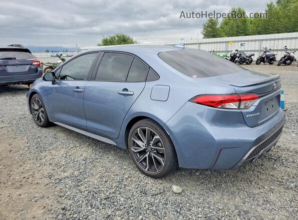 5YFP4RCE7LP047356 2020 TOYOTA COROLLA Синий Задняя левая четверть
