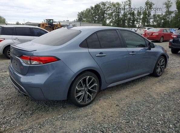 5YFP4RCE7LP047356 2020 TOYOTA COROLLA Синий Задняя правая четверть