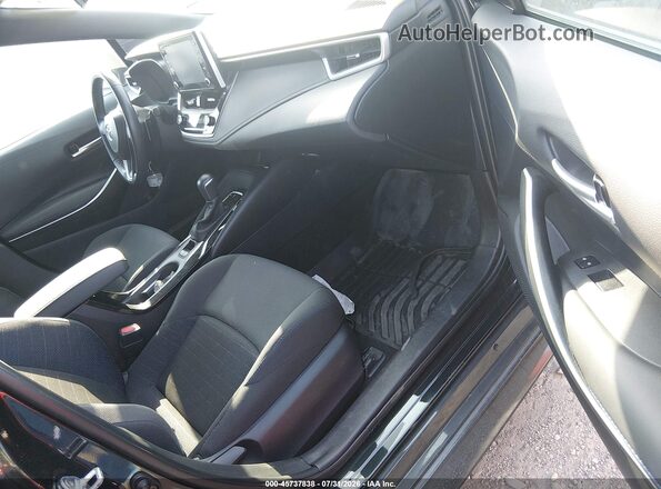 5YFP4RCE9LP033815 2020 TOYOTA COROLLA Black წინა სალონის ხედი