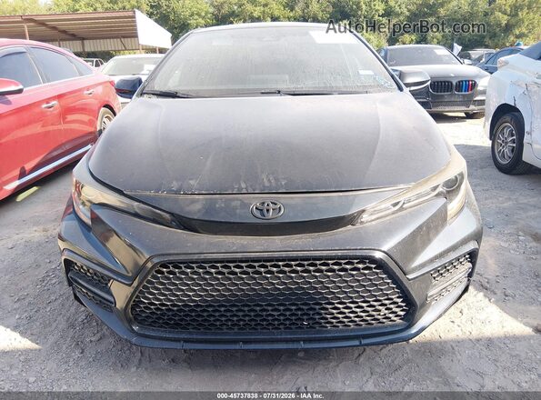 5YFP4RCE9LP033815 2020 TOYOTA COROLLA Black ხელსაწყოთა პანელის ხედი