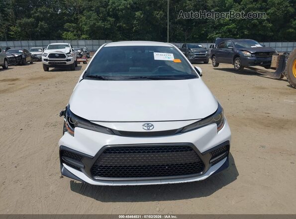 5YFS4MCE0MP062246 2021 TOYOTA COROLLA White ხელსაწყოთა პანელის ხედი