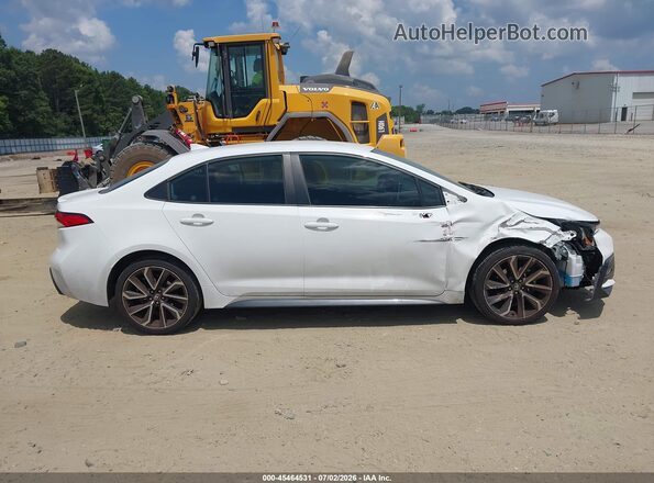 5YFS4MCE0MP062246 2021 TOYOTA COROLLA White უკანა სალონის ხედი