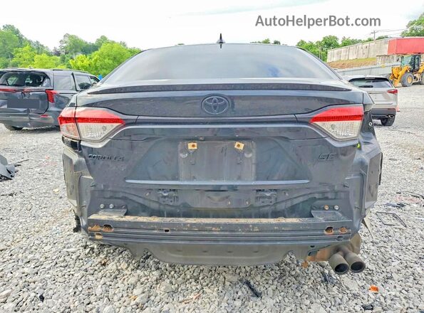 5YFS4MCE0MP073571 2021 TOYOTA COROLLA Black Rear view