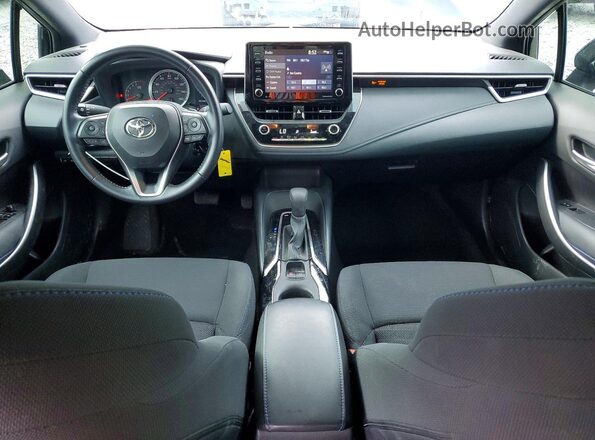 5YFS4MCE0MP073571 2021 TOYOTA COROLLA Black Dashboard view