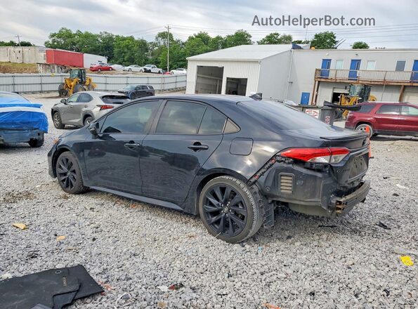 5YFS4MCE0MP073571 2021 TOYOTA COROLLA Black Rear left
