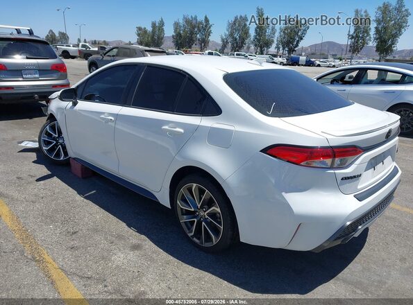 5YFS4MCE0MP078737 2021 TOYOTA COROLLA White უკანა მარცხენა