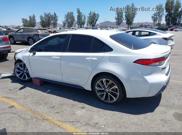 5YFS4MCE0MP078737 2021 TOYOTA COROLLA White 