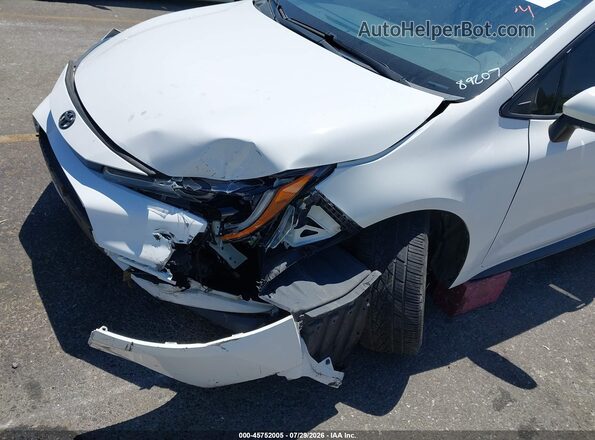 5YFS4MCE0MP078737 2021 TOYOTA COROLLA White ხელსაწყოთა პანელის ხედი