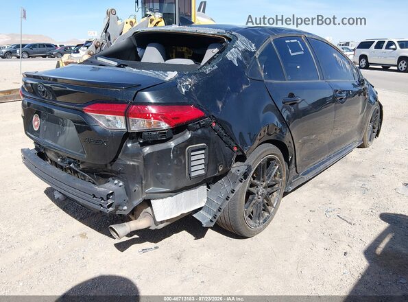 5YFS4MCE0MP096073 2021 TOYOTA COROLLA Black Trasero derecho