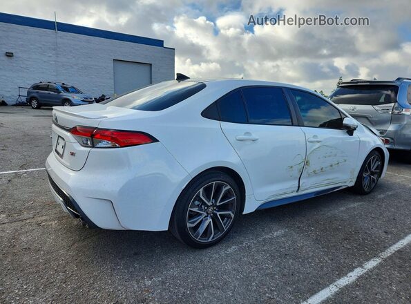 5YFS4MCE0NP109745 2022 TOYOTA COROLLA White Задня права чверть