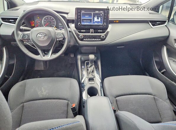 5YFS4MCE0NP109745 2022 TOYOTA COROLLA White Вид панелі приладів