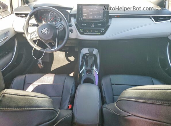 5YFS4MCE0NP135116 2022 TOYOTA COROLLA White Առջևի վահանակի տեսք