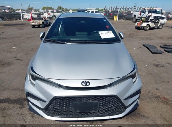 5YFS4MCE0PP142411 2023 TOYOTA COROLLA Gray Вид щитка приладів