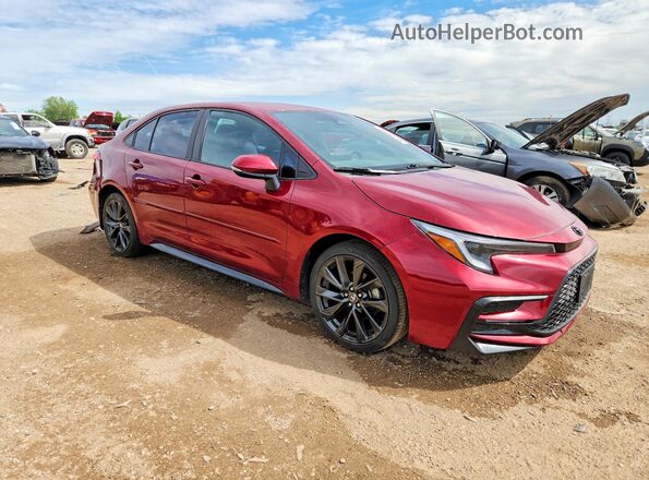 5YFS4MCE0PP158799 2023 TOYOTA COROLLA Red წინა მარჯვენა