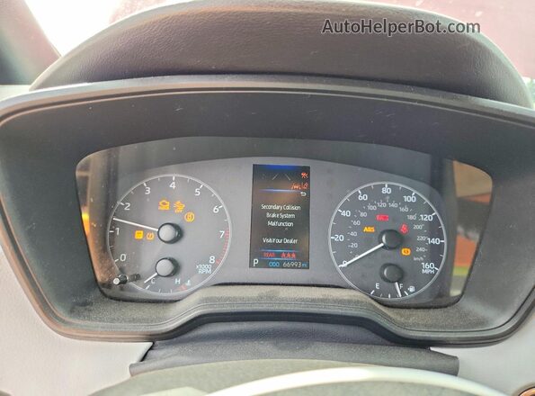 5YFS4MCE0PP158799 2023 TOYOTA COROLLA Red ხელსაწყოთა პანელის ხედი